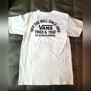 Vans White Tee